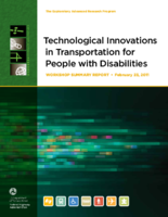 Technological Innovations in Transportation for People with Disabilities Workshop Summary Report