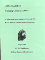 65 MainTrack Train Collisions 1997 through 2002  Review Analysis Findings and Recommendations