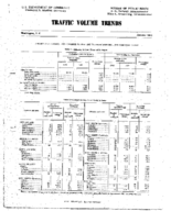 Traffic Volume Trends January 1960