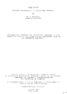 Motorist understanding of directional messages  final report