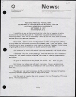 Secretary of Transportation Rodney Slater Speeches September 1997