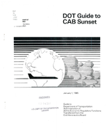 DOT Guide to CAB Sunset