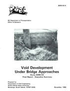 Void Development Under Bridge Approaches