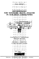 Methodology for nonwork travel analysis in suburban communities