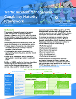Traffic Incident Management Capability Maturity Framework