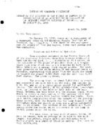 Interstate Commerce Commission Report of the Accident  Investigation Occurring on the MISSOURI PACIFIC RAILROAD ROCHELLE LA