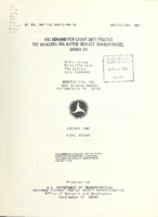 The Demand for Light Duty Trucks The Wharton EFA Motor Vehicle Demand Model Mark II