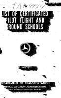 AC 1402G List of Certificated Pilot Flight and Ground Schools