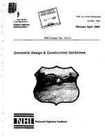 Geotextile Design  Construction Guidelines