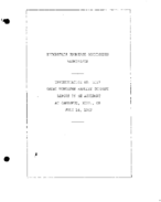 Interstate Commerce Commision Report of the Accident  Investigation Occuring on the GREAT NORTHERN RAILWAY CANISTEO MN