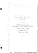 Interstate Commerce Commision Report of the Accident  Investigation Occuring on the BALTIMORE AND OHIO RAILROAD CARROLL MD
