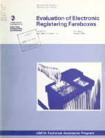 Evaluation of Electronic Registering Fareboxes