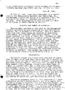 Interstate Commerce Commission Report of the Accident  Investigation Occurring on the PENNSYLVANIA RAILROAD HUSTON RUN PA