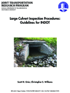 Large Culvert Inspection Procedures Guidelines for INDOT