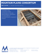 Durable and Constructible Materials in Glass Reinforced Concrete to Efficiently Accommodate Magnetic Fields