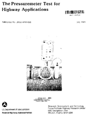 The Pressuremeter Test for Highway Applications