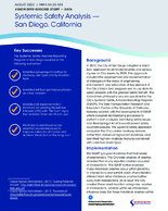 Systemic Safety Analysis  San Diego California