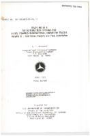 Truck Noise X  Noise Reduction Options for Diesel Powered International Harvester Trucks  Volume 2 CostNoise Analysis and Field Installation