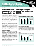 Graduated Driver Licensing in Georgia The Impact of the Teenage and Adult Driver Responsibility Act TADRA Traffic Tech