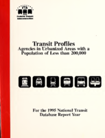 Transit Profiles Agencies in Urbanized Areas with a Population of Less than 200000  For the 1995 National Transit Database Report Year