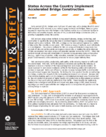 Fact Sheet 16 States Across the Country Implement Accelerated Bridge Construction