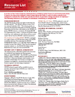 IHSDM Resource List December 2023