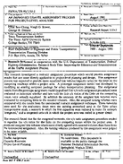 An Improved Traffic Assignment Process for ProjectLevel Analysis