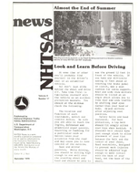 NHTSA News September 1978 Vol 4 No 17