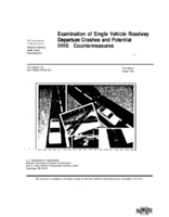 Examination of Single Vehicle Roadway Departure Crashes and Potential IVHS Countermeasures