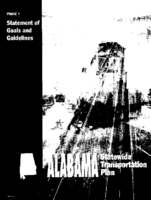 Alabama statewide transportation plan  phase I  statements of goals and guidelines