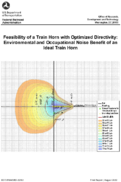 Feasibility of a Train Horn with Optimized Directivity Environmental and Occupational Noise Benefit of an Ideal Train Horn