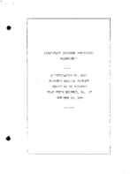 Interstate Commerce Commision Report of the Accident  Investigation Occuring on the SOUTHERN RAILWAY WHITE SULPHUR GA