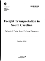 Freight Transportation in South Carolina Selected Data from Federal Sources