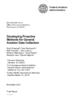 Developing Proactive Methods for General Aviation Data Collection