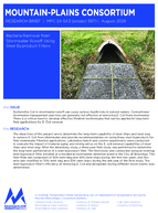 Bacteria Removal from Stormwater Runoff Using Steel Byproduct Filters Research Brief