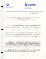 Remarks Prepared for Delivery by Secretary of Transportation Elizbeth Hanford Dole to the Charleston Trident Chamber of Commerce