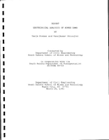 Geotechnical Analysis of Howes Dams