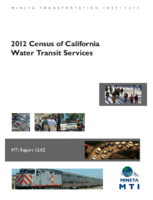 2012 census of California water transit services