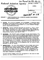 AC 0019 SYSTEM DESCRIPTION FOR A MODERNIZED WEATHER TELETYPEWRITER COMMUNICATIONS SYSTEM
