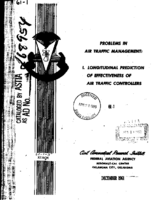 Problems in air traffic management I Longitudinal prediction of effectiveness of air traffic controllers