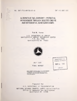 Automotive fuel economy  potential improvement through selected engine and differential gear lubricants