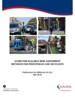 Guide for Scalable Risk Assessment Methods for Pedestrians and Bicyclists