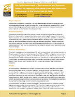 Life Cycle Assessment of Environmental and Economic Impacts of Deploying Alternative Urban Bus Powertrain Technologies in the South Coast Air Basin Research Brief