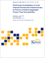 Preliminary Investigation of Laser Induced Fluorescence Spectroscopy to Predict Limestone Aggregate FreezeThaw Susceptibility