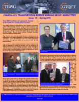 Canada  US Transportation Border Working Group Newsletter Issue 13  Spring 2015
