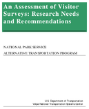 An Assessment of Visitor Surveys Research Needs and Recommendations