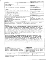 Traffic Forecasting for Project Development