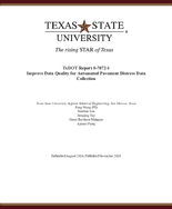 Improve Data Quality for Automated Pavement Distress Data Collection