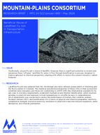 Beneficial Reuse of Landfilled Fly Ash in Transportation Infrastructure Research Brief