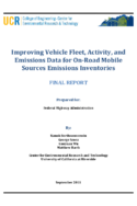 Improving Vehicle Fleet Activity and Emissions Data for OnRoad Mobile Sources Emissions Inventories